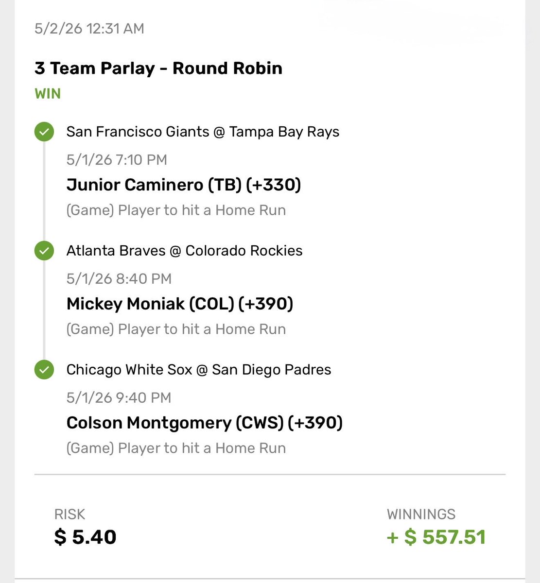 215J_Philly's tweet photo. 4/6 not to bad , Kurtz &amp; wood hr away from 50k+ 🤦🏽‍♂️ #betting #Gambling𝕏 #gamblingtwitter #baseball https://t.co/n4V9567Yk2