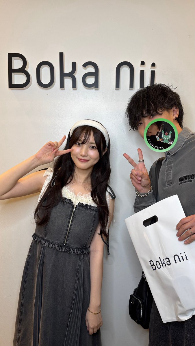 ytsm_com's tweet image. かすちゃんプロデュースブランド
Boka nii POPUP in東京　2026.05.02

Boka niiの夏服持ってなかったから購入！
そして相変わらず可愛かったかすちゃん🩵

ツーショカメラに収まってるの幸せすぎ
これからも変わらず推させて頂きます☺️

#かすちゃん 
#Bokanii 
#POPUP