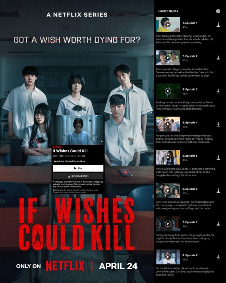 thvsass's tweet image. #nw If Wishes Could Kill