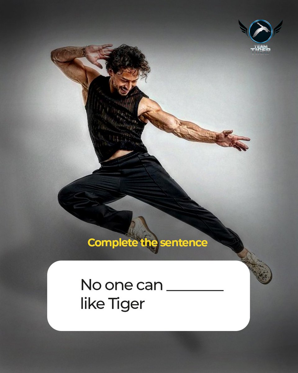 Team Tiger Shroff tweet media
