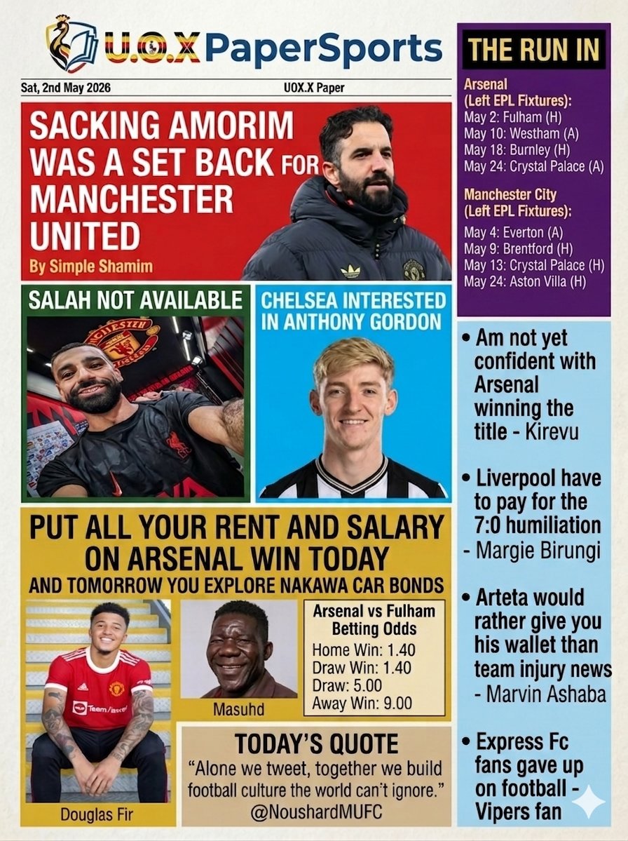U.O.X paper tweet media