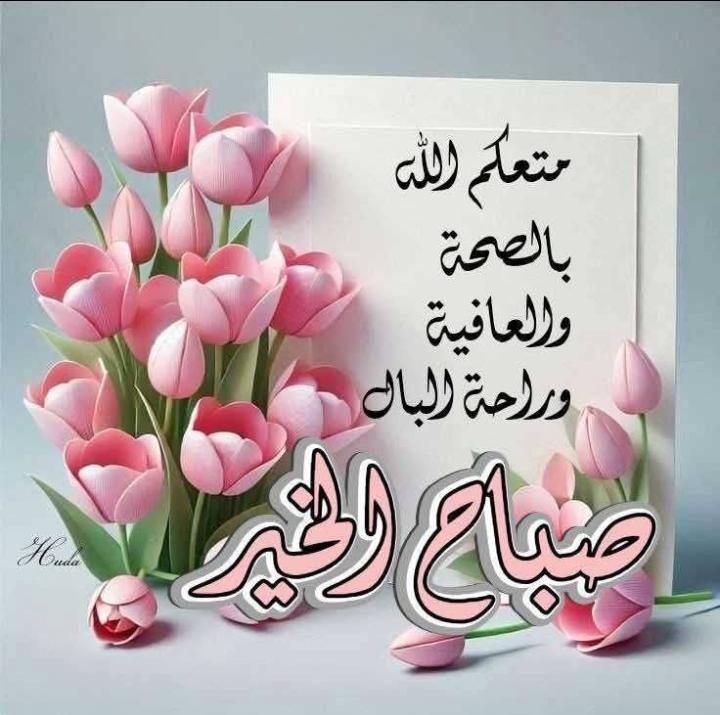 صباح الخير للجميع 🌹