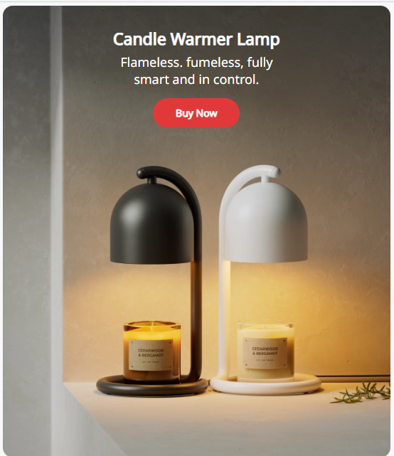 GGCal20's tweet image. Smart Candle Warmer – App &amp;amp; Voice Controlled Fragrance
tinyurl.com/jabpb4uy
Control scent and light with a smart candle warmer. Adjust brightness, set timers, and use voice or app for effortless home ambiance today! #ads #sponsored #paidpromotion #SmartHome #HomeAmbiance #Smar