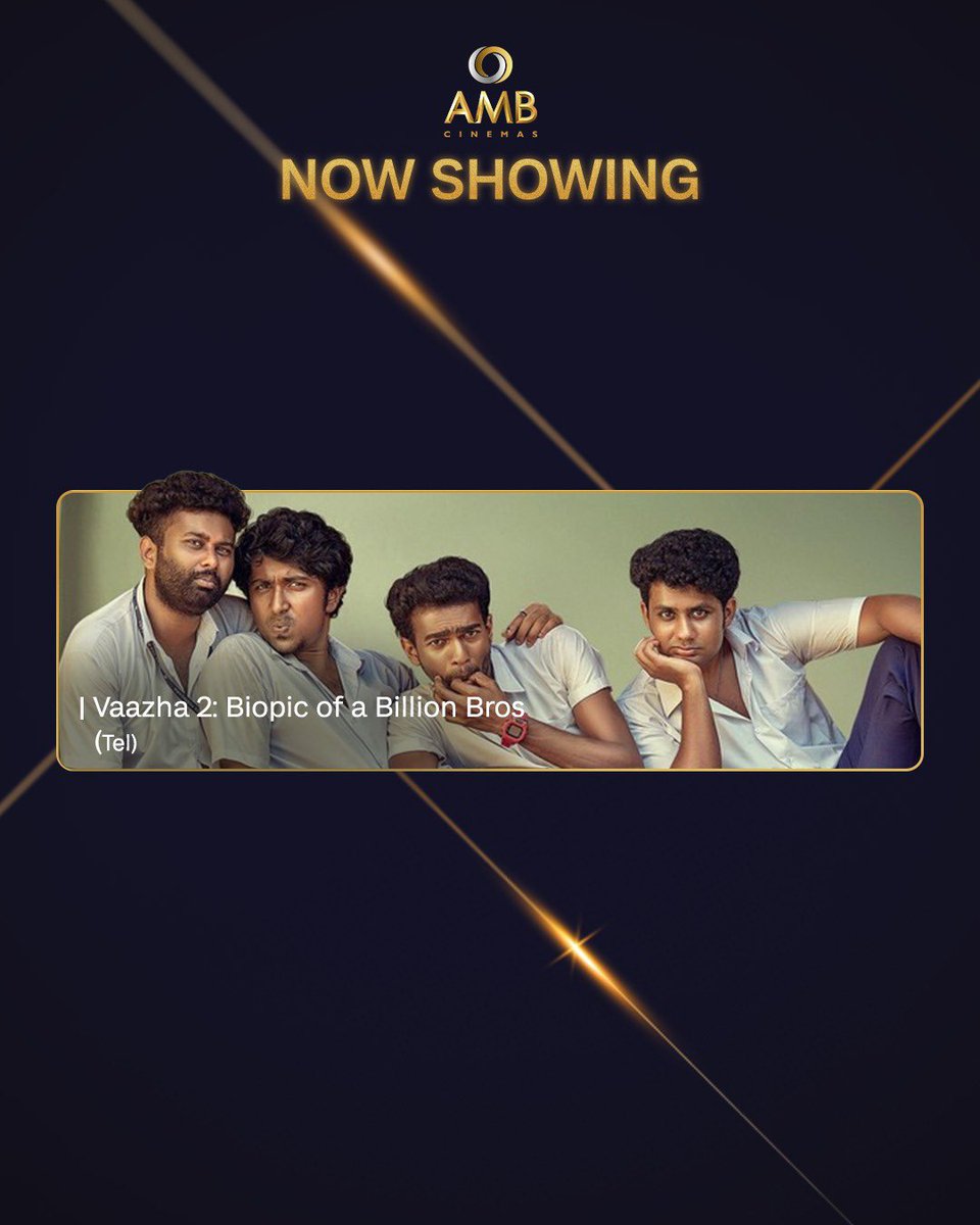 AMB Cinemas tweet media