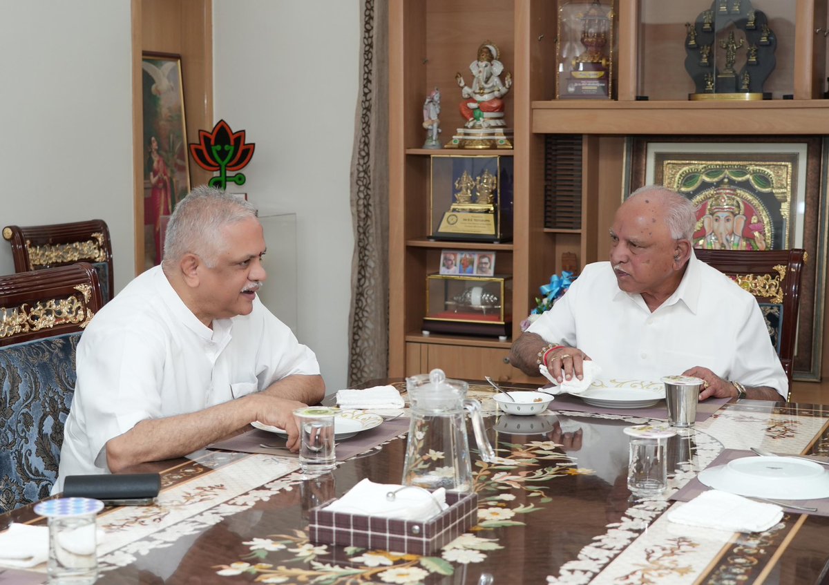 B.S.Yediyurappa tweet media
