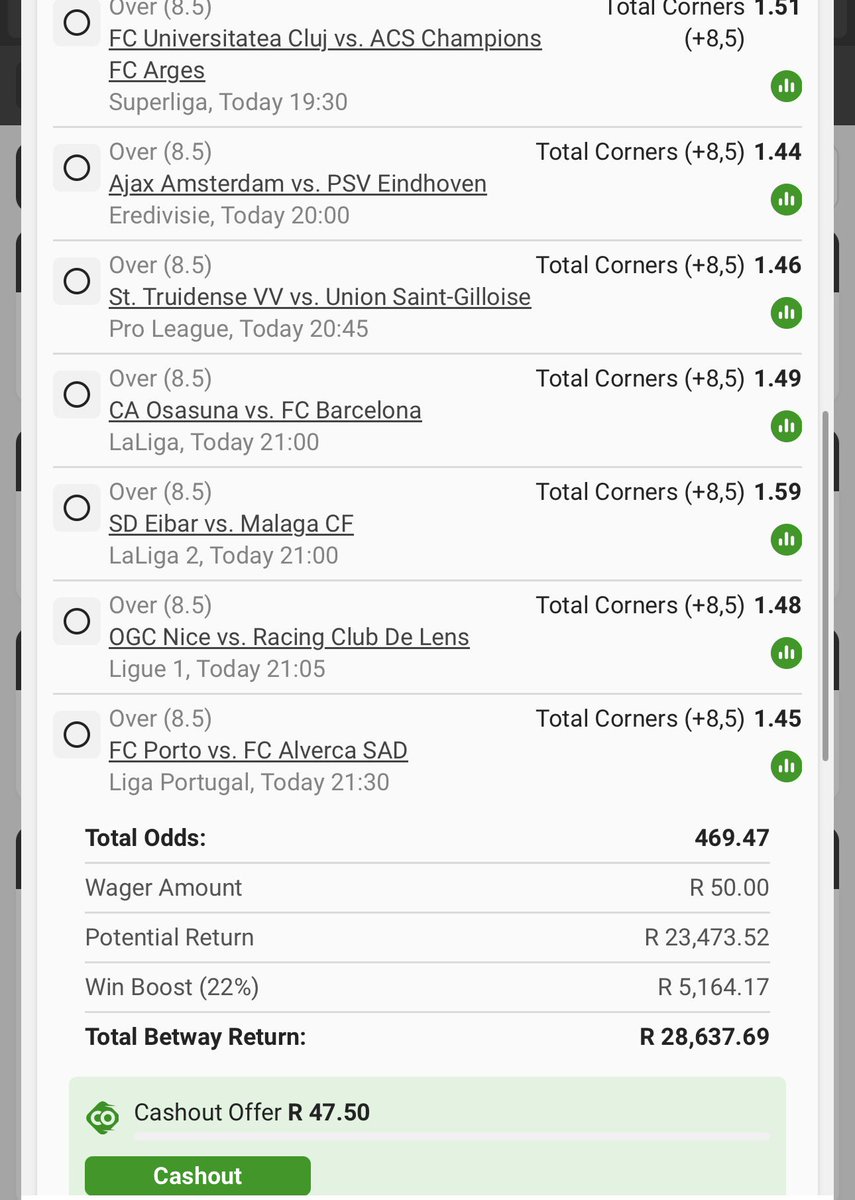TheChildProTips's tweet image. 469 odds 

Ft corners 

Betway code - BW52B1D8D5

Good luck