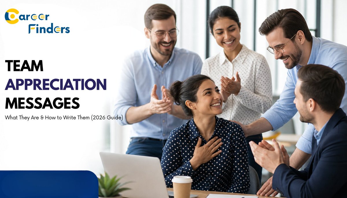 CareerfindersCo's tweet image. Team Appreciation Messages: What They Are &amp;amp; How to Write Them (2026 Guide)
READ MORE:👉careerfinders.co/blog/team-appr…👈
#TeamAppreciation #EmployeeRecognition #WorkplaceCulture #CareerGrowth #JobSeekers #Employers #Students #ProfessionalSkills #NetworkingTips #CareerAdvice