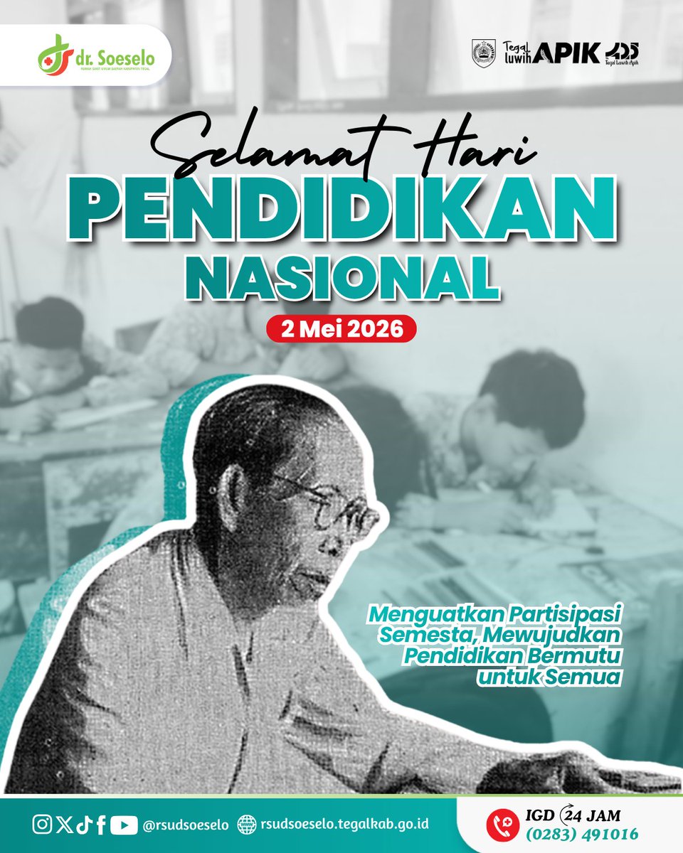 RSUD dr. Soeselo Kabupaten Tegal tweet media