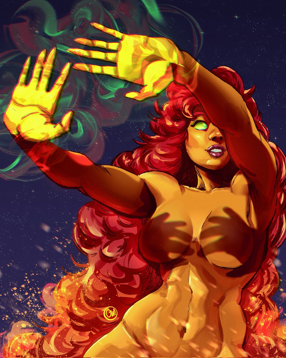 Starfire shadow bra thingy ✨