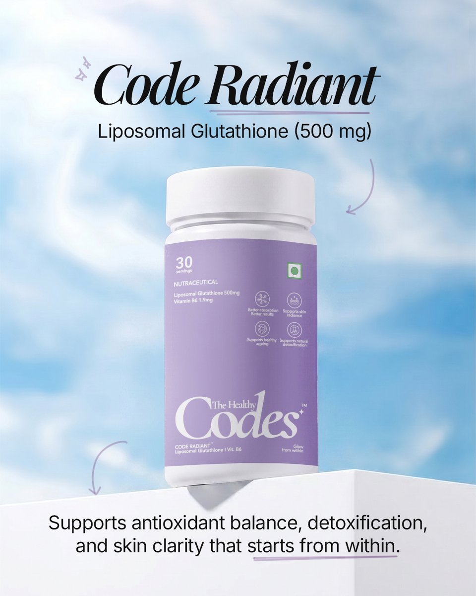 thehealthycodes's tweet image. You can't layer your way out of everything.

Some things sit deeper, and your skin knows it before you do.

It is not about what you put on your face. It is your body trying to tell you something.

#TheHealthyCodes #CodeRadiant #SkinHealth #Antioxidant #Skincare