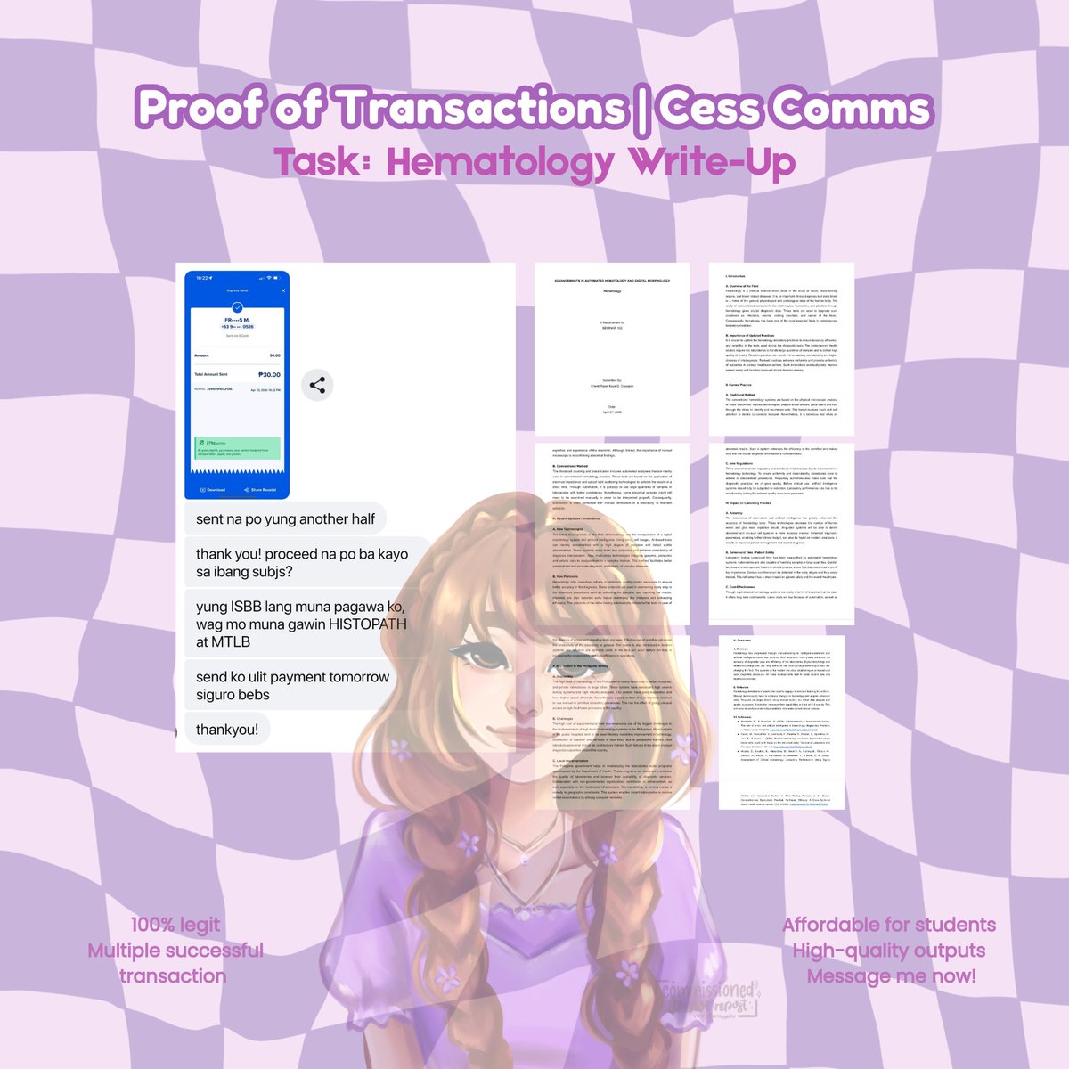 cess 💜 | open ~ lf clients | tg: @cesscomms (@cesscommission) / Posts / X
