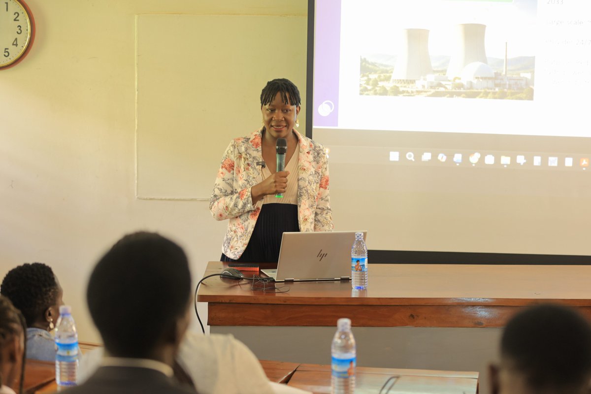 WePlanetAfrica's tweet photo. Speaking at Kyambogo University, @PatNanteza noted:

 "Nuclear energy is the bedrock of industrial sovereignty. While renewables drive sustainability, nuclear provides the 24/7 baseload power required to move Uganda from potential to industrial reality. 

We aren't just building a power plant in Buyende; we are securing the consistent energy foundation required for middle-income growth."