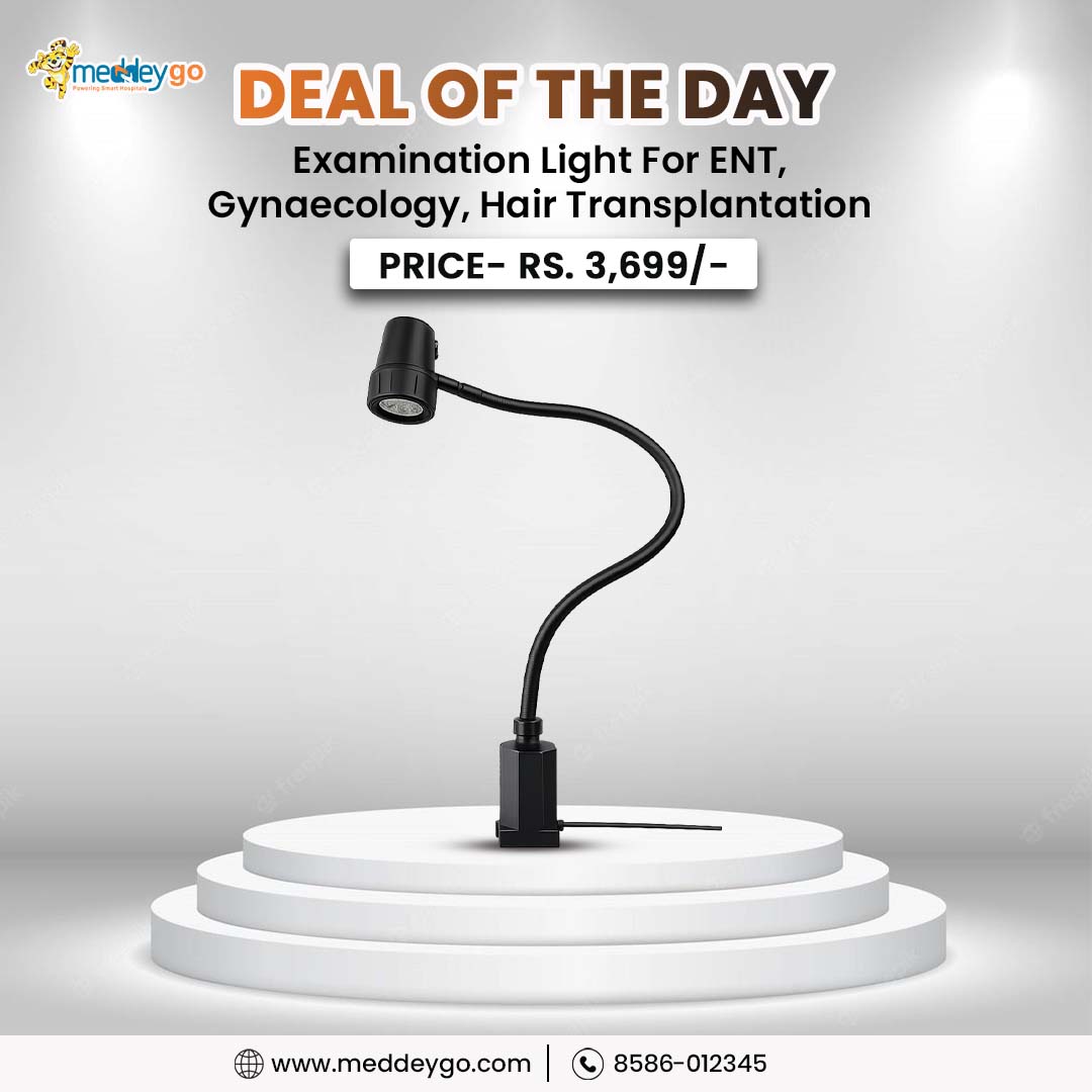 MarektingM59257's tweet image. Deal of the Day is here! Upgrade your clinical setup with a reliable Examination Light for ENT, Gynaecology &amp;amp; Hair Transplantation at just Rs. 3,699/-.

Shop now: meddeygo.com/products/exami…

#MedicalEquipment #ClinicSetup #MeddeyGo