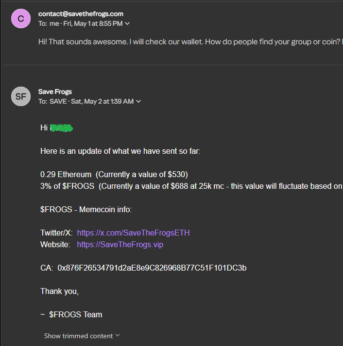 SAVE THE FROGS! | $FROGS tweet media