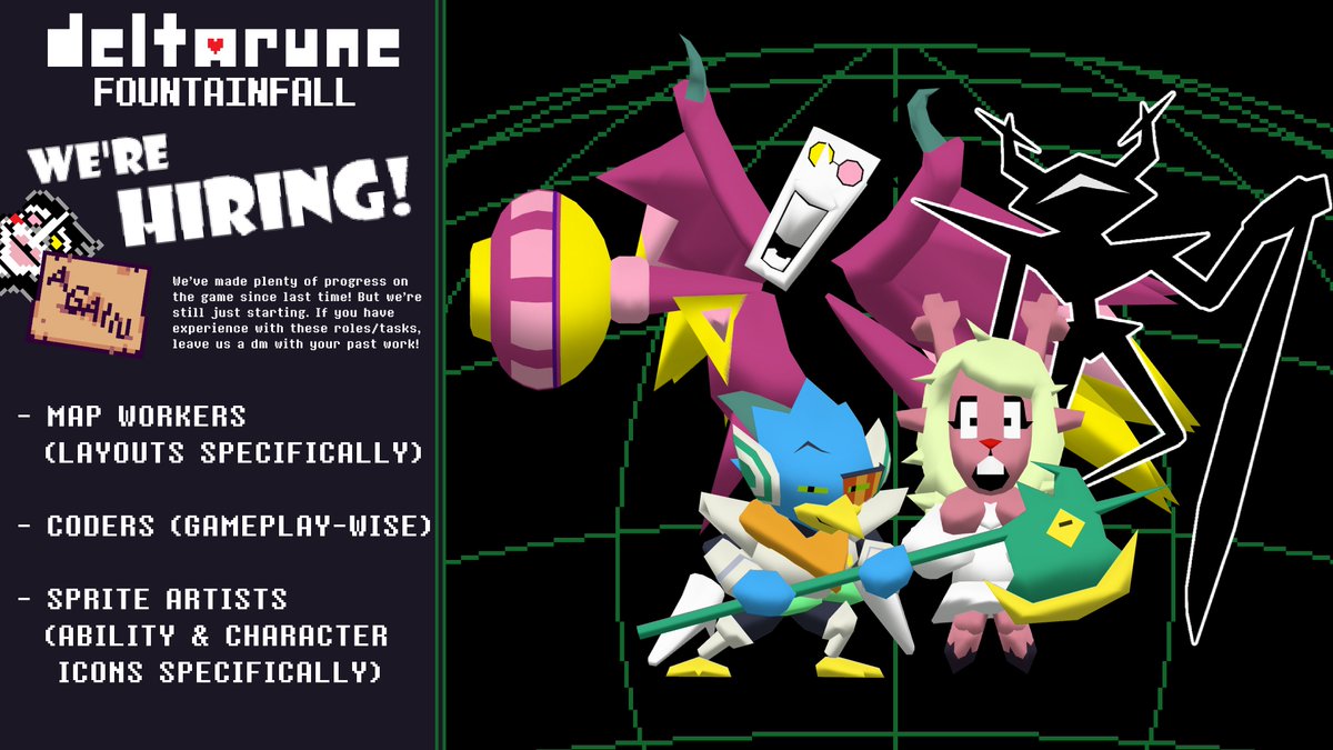 DELTARUNE: Fountainfall tweet media