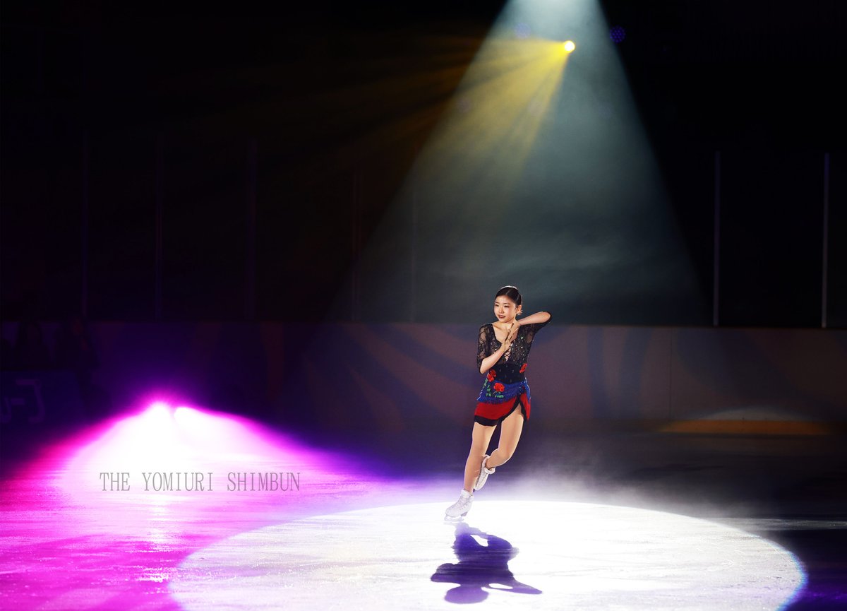 tshashin's tweet photo. ⛸️ブルーム・オン・アイス❄️
#千葉百音 選手 この日は21歳の誕生日✨

#フィギュアスケート #ブルームオンアイス #BOI https://t.co/qZ8oo5R0bD