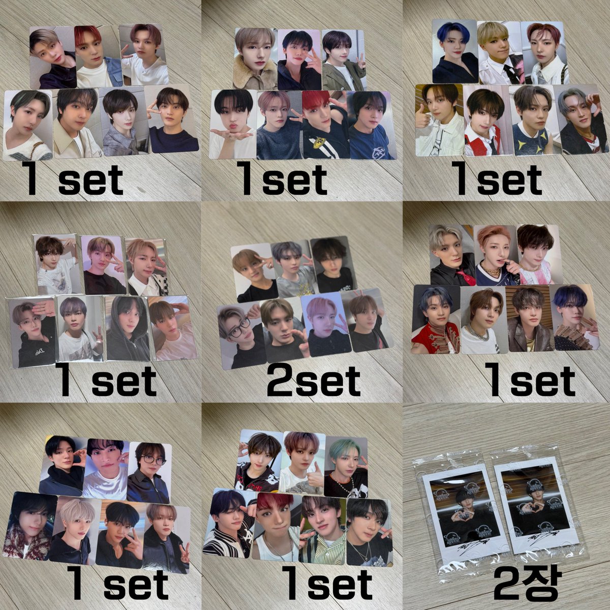NCT WTS 팬싸 미공포 분철 photo card nct poca tweet media