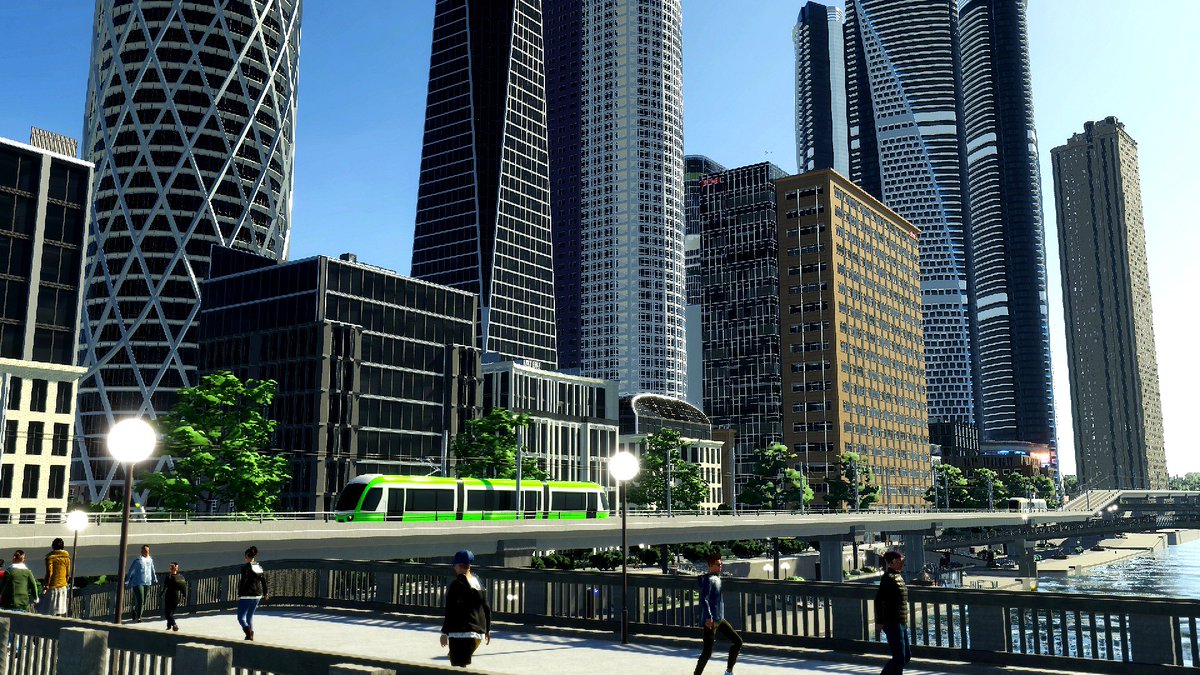 DNAworld8080's tweet photo. CITIES:SKYLINES2 ep.18進捗状況
明日配信予定です🤩
今回は新しいDLCを使ったオフィス街を開発していきます！お楽しみに✨

#CitiesSkylines2 #CitiesSkylines #CS2 https://t.co/qyMrQaSv2p