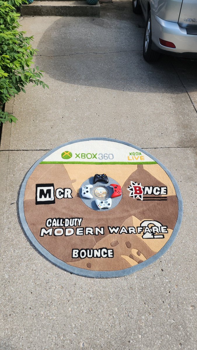 Bounceific's tweet image. MW2 Custom Made Rug. #Modernwarfare2 #MW2 #iw4x #callofduty #customrug #tuftrug