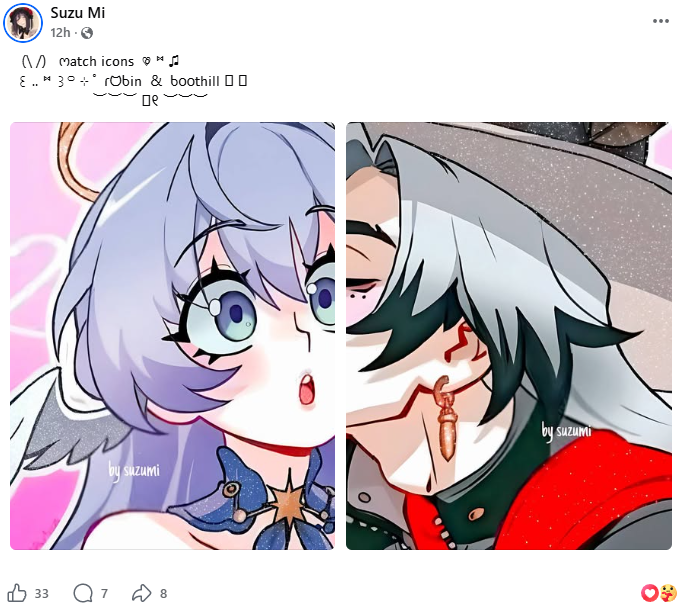 SilverBallister's tweet photo. @parta_228 Also, it seems your art was run through AI and your signature was removed, which I find totally unfair :1
(The user was already notified that you are the original artist and still deleted the comment and blocks anyone who mentions it) https://t.co/PSOHaKFn5W