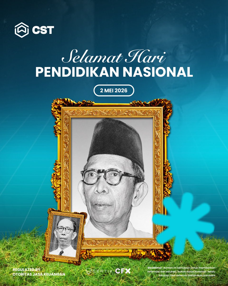csttoken's tweet photo. Ilmu itu aset.
Bukan cuma tahu tapi paham.
Selamat Hari Pendidikan 🎓
#CST #educationday https://t.co/PaYmYW2gJ6