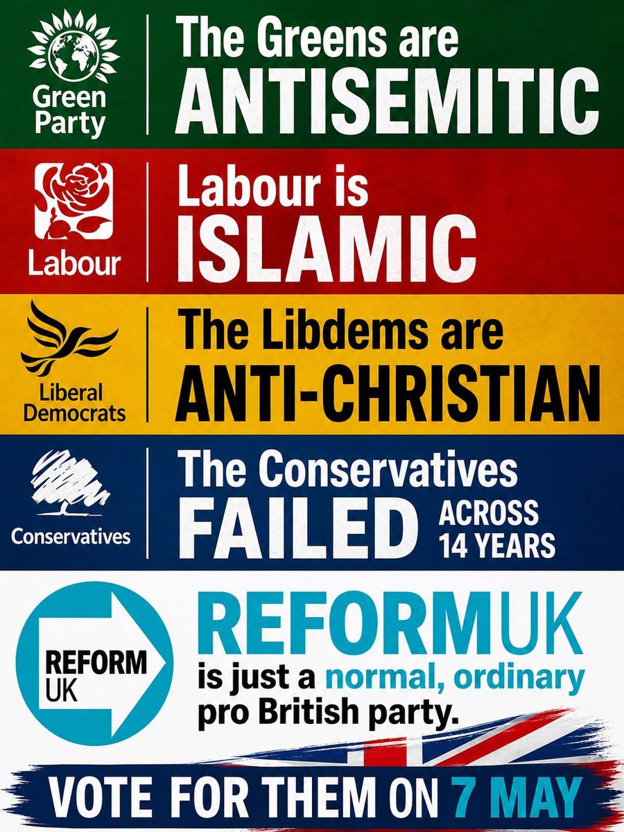 Patriot 🇬🇧 GET LABOUR OUT. Vote @ReformUK tweet media