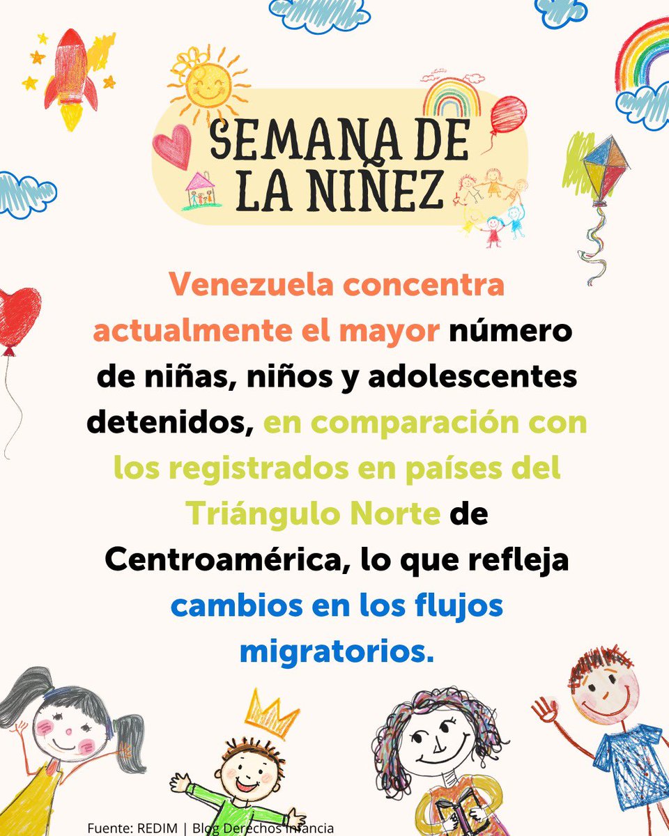 derechoinfancia's tweet photo. ⭕️ Detrás de cada cifra hay historias, familias y vidas que enfrentan violencia, exclusión, barreras y falta de protección.
#SemanaDeLaNiñez
#InfanciasConDerechos
#MovilidadHumana
#NiñezMigrante
#DerechosHumanos
#REDIM https://t.co/e2LcpLfJ87