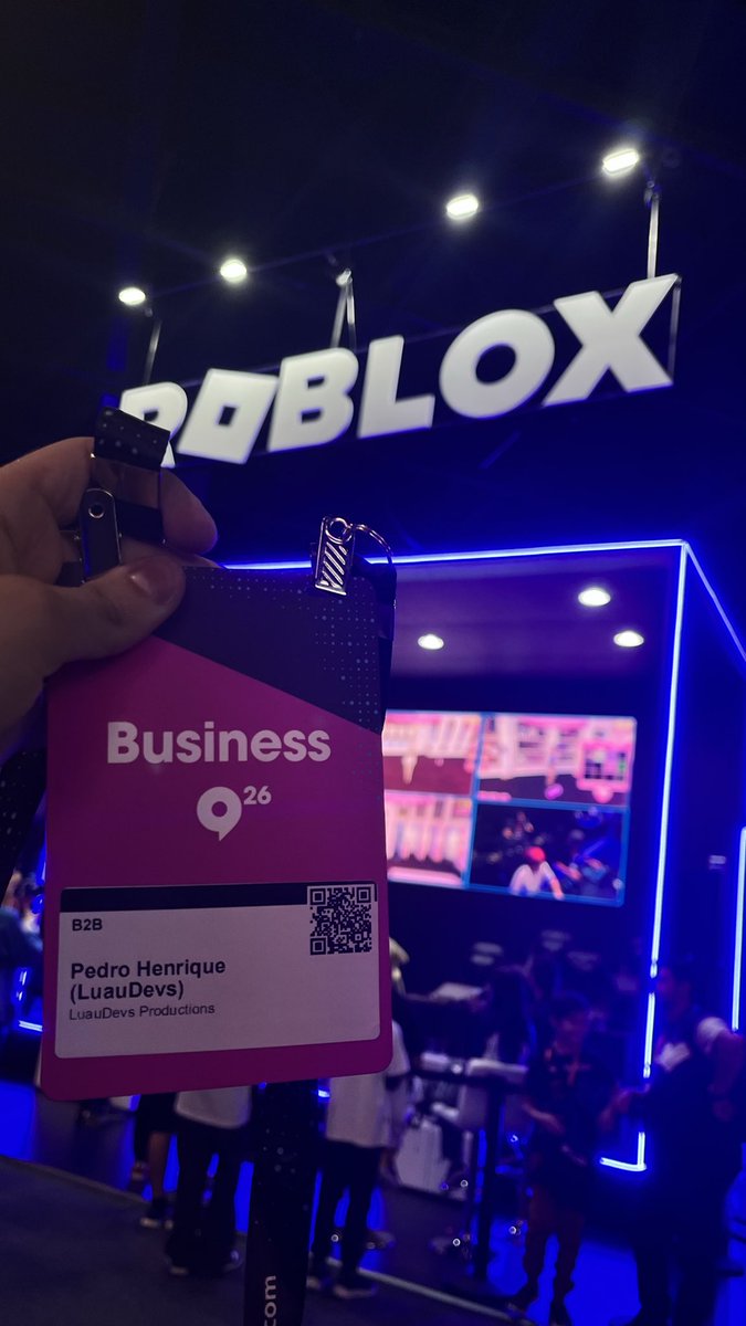 luaudevs's tweet photo. We’re here again!!

#RobloxDev #gamescomlatam2026 https://t.co/QKA369at0p
