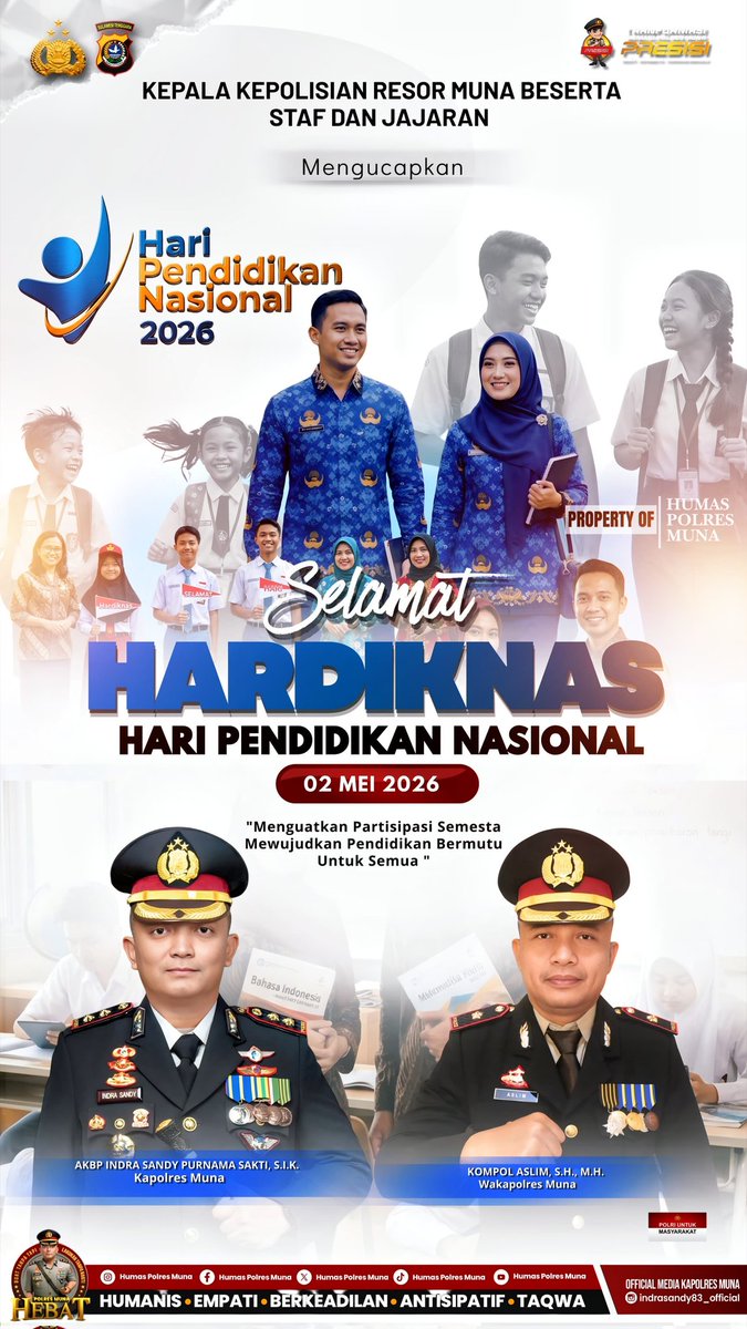 Humas Polres Muna tweet media