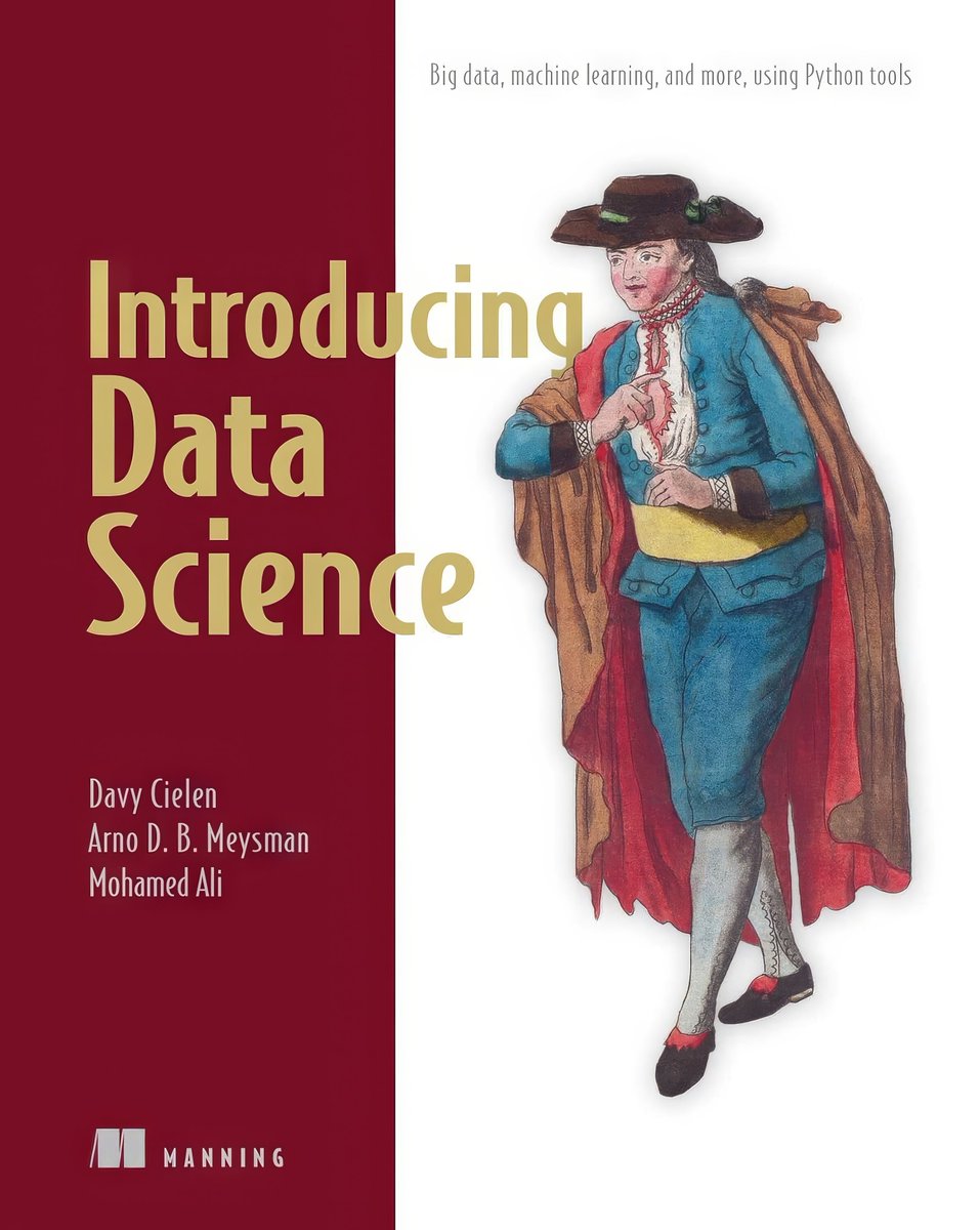 gp_pulipaka's tweet image. Free Must Read #Books for Machine Learning and #DataScience! #BigData #Analytics #IoT #IIoT #Python #RStats #TensorFlow #JavaScript #ReactJS #GoLang #CloudComputing #Serverless #DataScientist #Linux #Programming #Coding #100DaysofCode 
geni.us/Free-Must-M-L