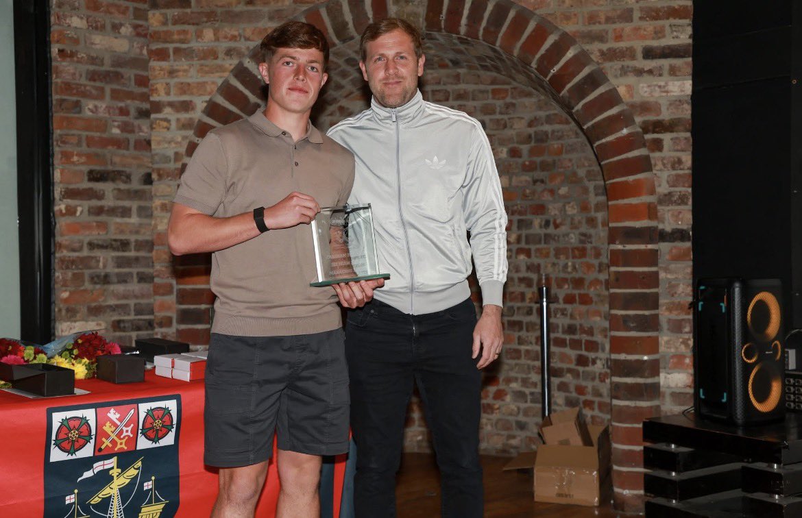 CColey05's tweet photo. Really pleased to win managers player of the season and make 100 appearances this year for such a great club, onto the next 🙌 https://t.co/Fx5sAXva1J