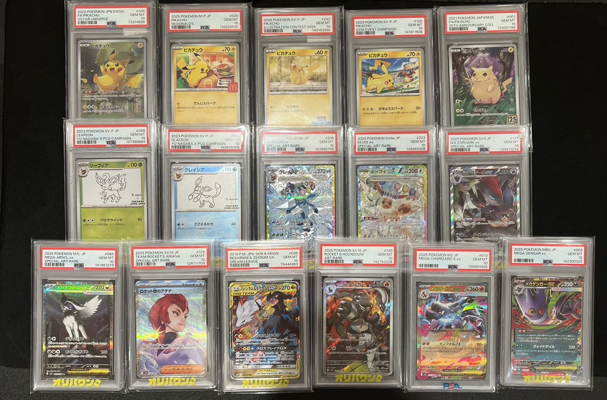 ポケモンカード PSA鑑定品 ピカチュウAR PSA10 【公式通販】