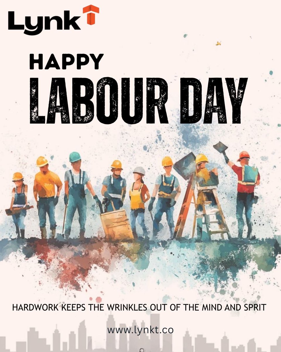 k_lynkt's tweet photo. Behind every success story is hard work, dedication, and passion.
This Labour Day, we celebrate the hands that build, create, and inspire the world every day. 🙌 https://t.co/H7nOSIBJD4