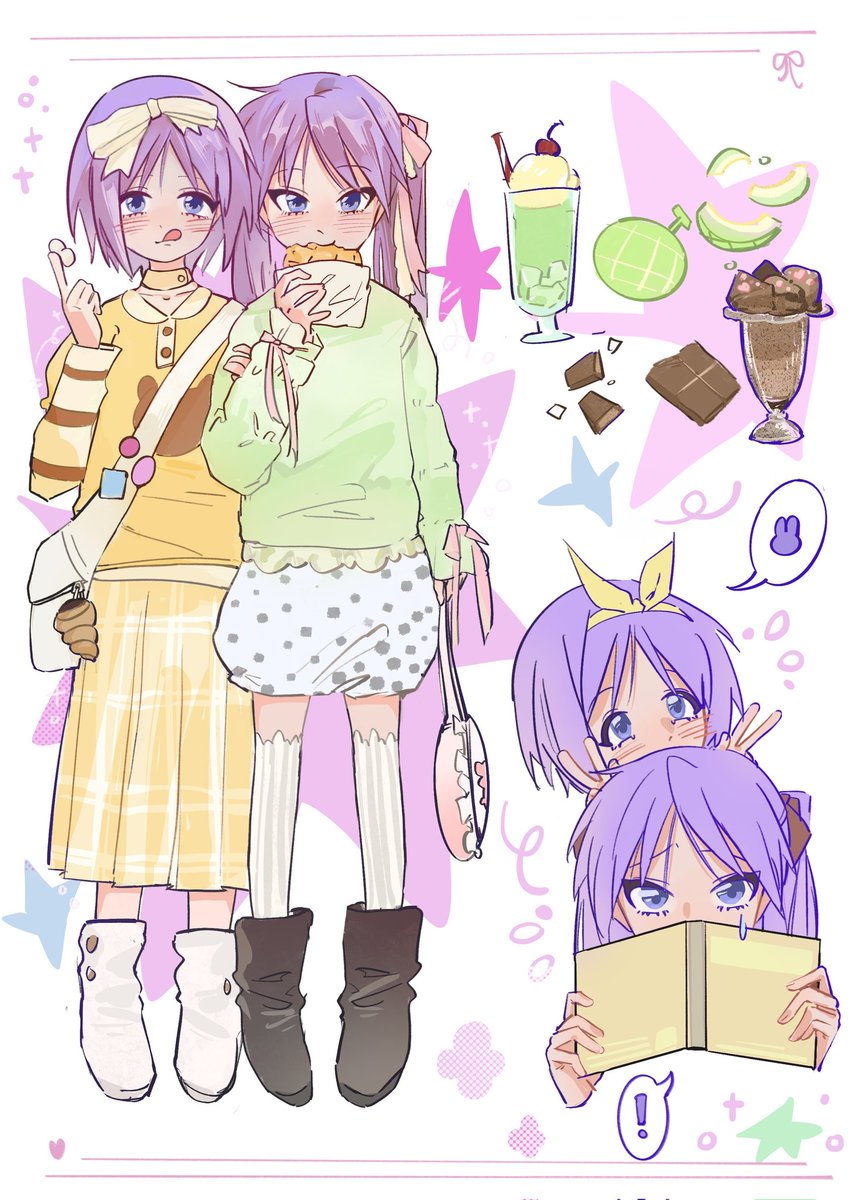 RrrrremonJ's tweet photo. 💜
#らきすた #柊かがみ  #柊つかさ https://t.co/lnf4L2nZVj