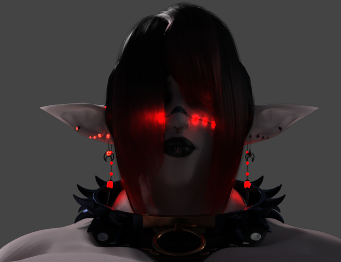 LillyDarkfire2's tweet photo. one final update before sleep.
the New Triplet  face base and ears. 
also,she will have the fuller hair this is just for me to get a idea how much pull back i need to do so it dose not Look odd with extra hair. Enjoy! https://t.co/T48vMuDP9w