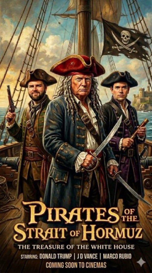 kamaalrkhan's tweet image. USA president #Trump himself said that Americans are like Pirates (CHOR, DAAKU, LUTERE)!😜😁 @JDVance @marcorubio!