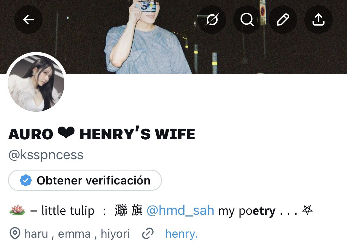ᴀᴜʀᴏ ❤︎ ʜᴇɴʀʏ’ꜱ ᴡɪꜰᴇ tweet media