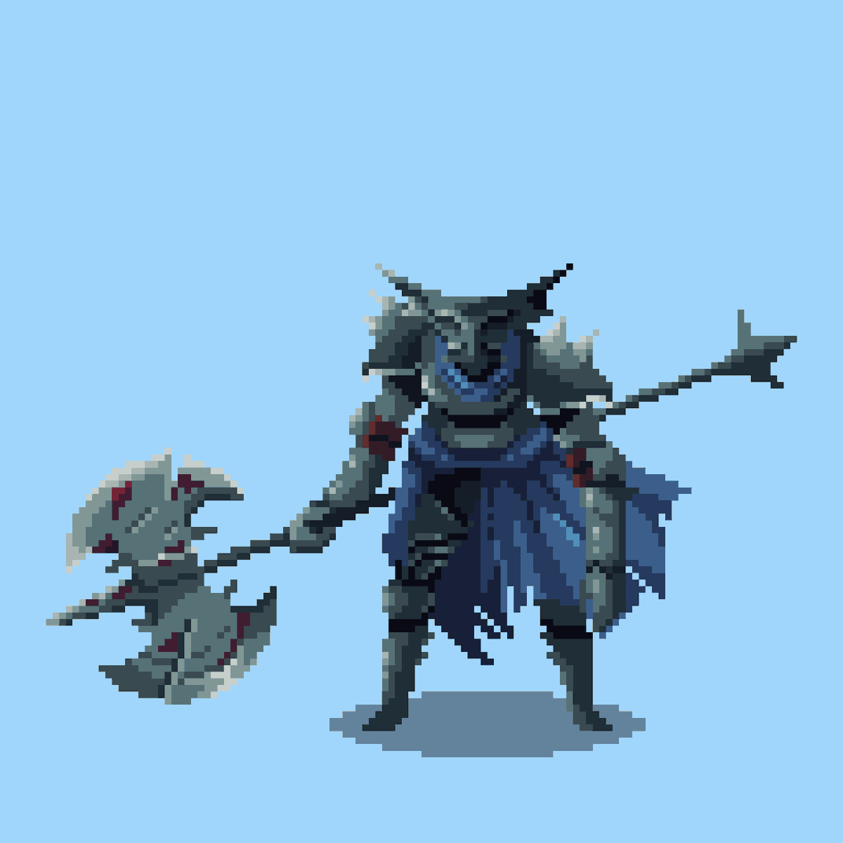 pmopus's tweet photo. axe knight #pixelart

based on material by @PanelPerDay https://t.co/4gCb6QSjxe