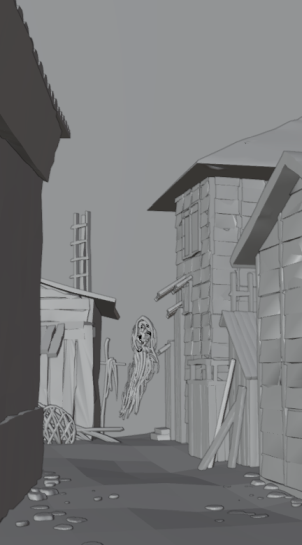 ColtsSlim's tweet photo. 風景画を作ってたが、
いつの間にか懐かしい怪奇図鑑風に
#3DCG #blender #b3d #ホラー https://t.co/Cr3y9TowpW