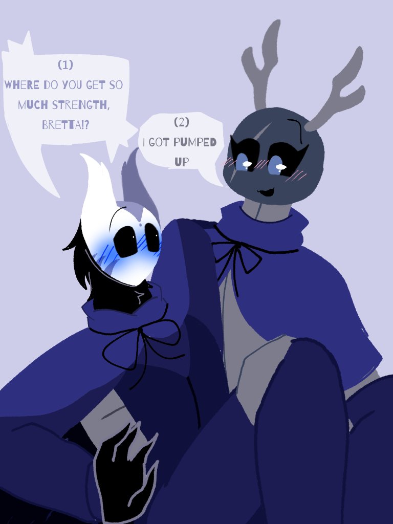 LubovVara17287's tweet photo. :3
(the Knight, Bretta) 
#hollowknight #hollowknightAU #Bretta #BrettaxTheKnight #TheknightXBretta 
(#BrettaxGhost #ghostxBretta) https://t.co/vxY3zGlXKh