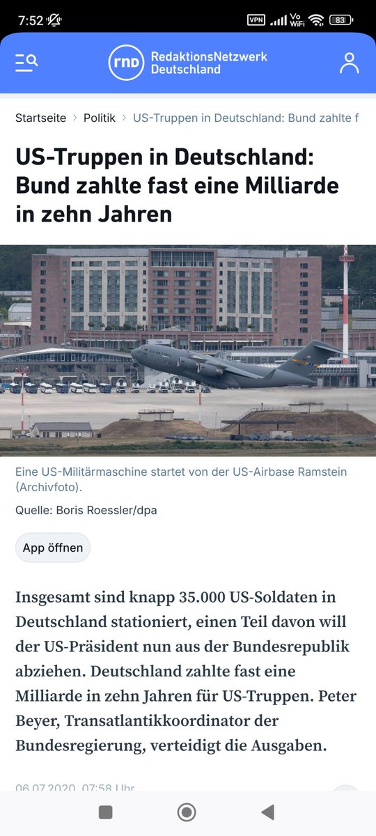 SmakSmik's tweet photo. @SevimDagdelen Gut. Nun bitte die eingesparte Milliarde(n) nicht gleich an der Bundeswehr verschleudern.
#No2NATO
#StoppRamstein https://t.co/KNOMp6Nl0V