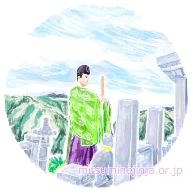 5月3日は秩父に鎮座する三峯神社の奥宮山開祭。お天気に恵まれますように。#秩父 #三峯神社