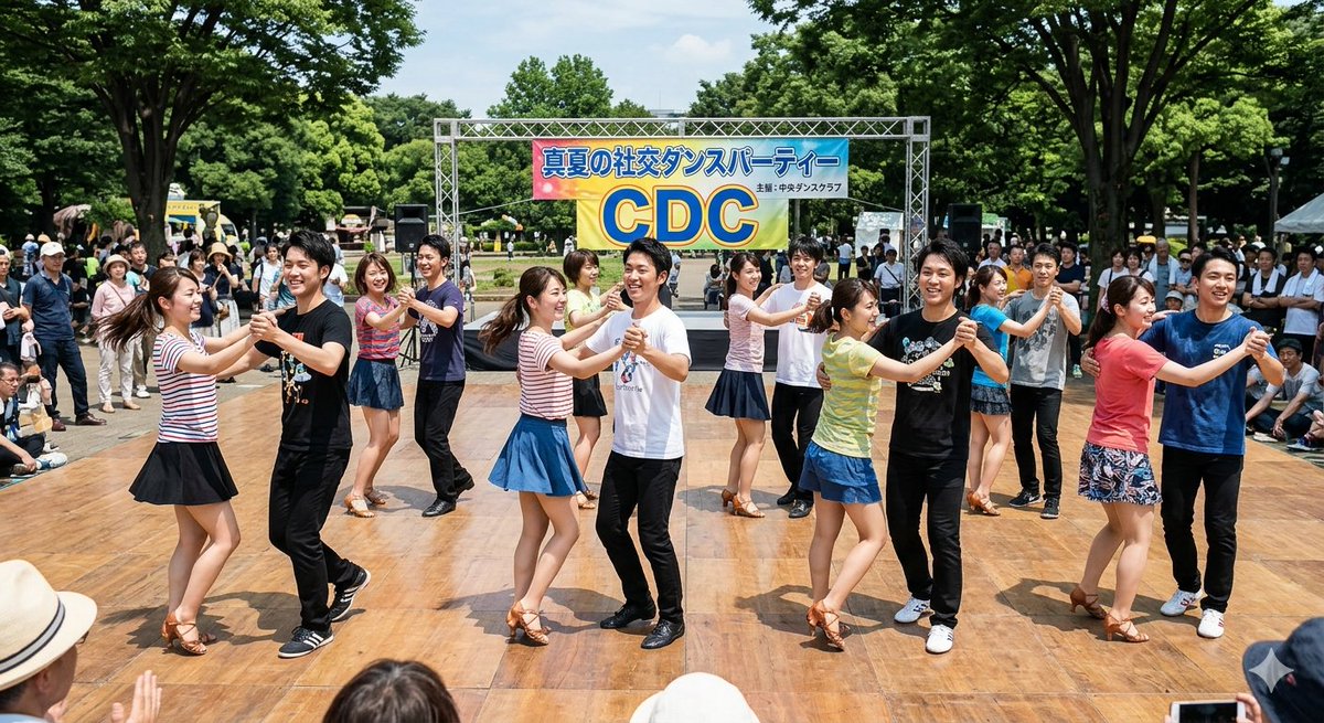 【5/2(土)ＣＤＣ東京週末版 #社交ダンスサークル】今夜5/2(土)は夜18:25より、池袋駅東口より徒歩約12分の帝京平成大学Ｂ１Ｆ集会室にて、ＣＤＣ東京週末版第40期 #社交ダンス 第29日目があります。今週はタン、クイ、ベニ、ルン、ジャイで社交ダンスを楽しく踊りましょう！
c-dc.org/tokyo-w-a.php