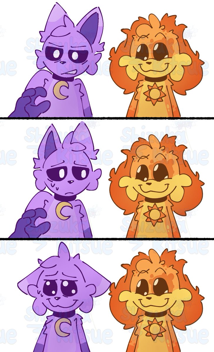 EstradaRhayven's tweet image. Okay, I'll draw it for a Catnap &amp;amp; dogday friend!

#Smilingcritters #smilingcrittersfanart #Catnap #Dogday #Poppyplaytime