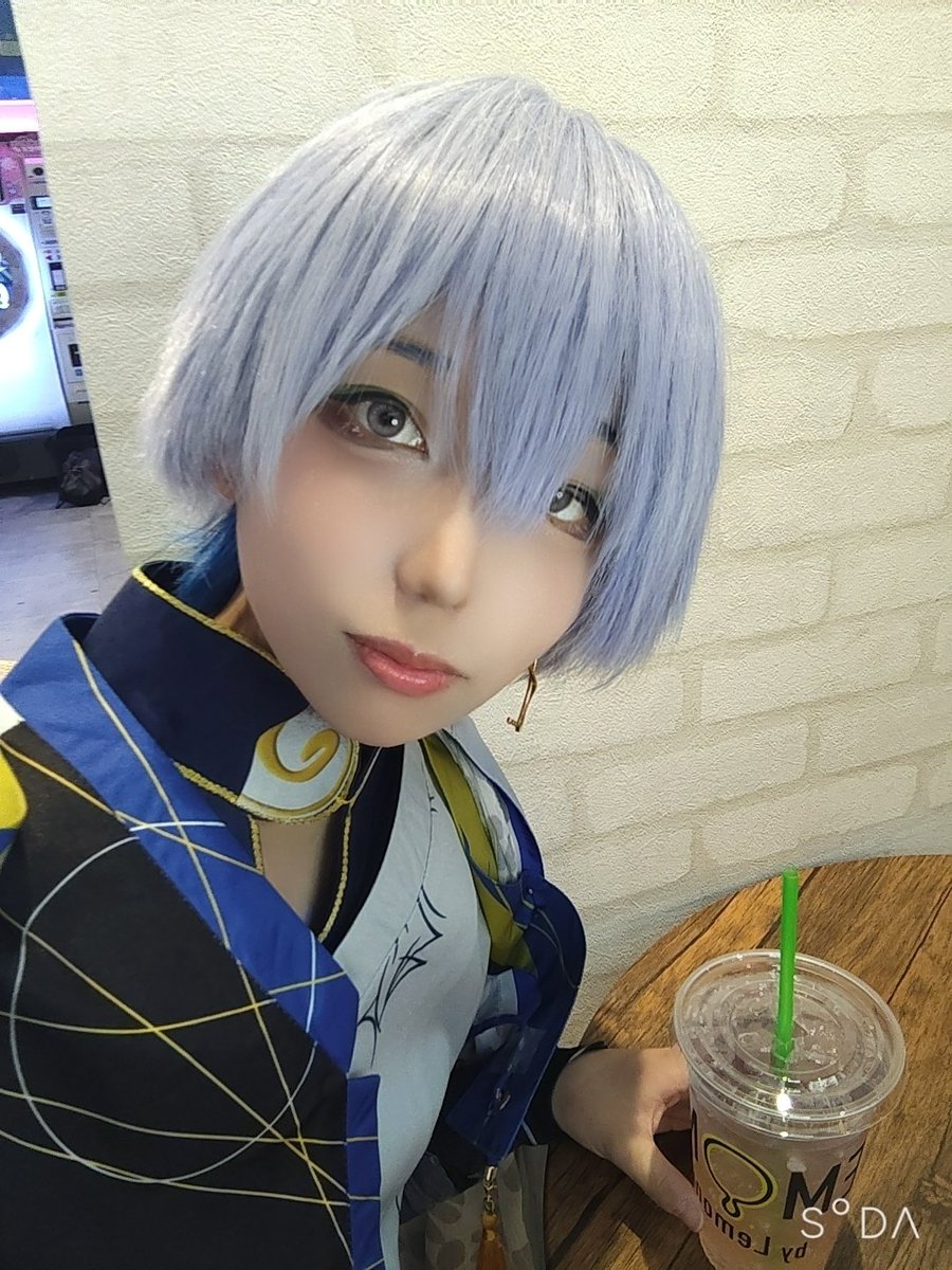 そくほ！レモネード飲んでたい焼き食べてる
#道頓堀コスプレ祭