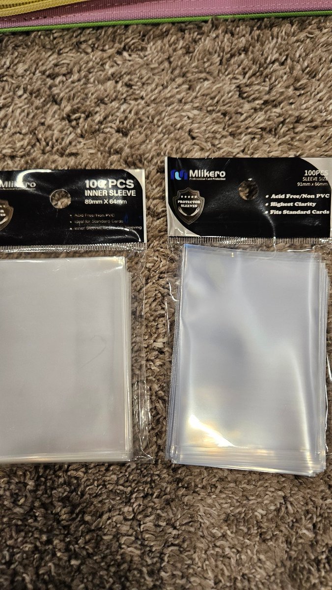 So... I guess i have 9,999 penny sleeves on standby. I bought 10 of these a  while back and stashed them until I finally ran out of the last batch. ...  meh