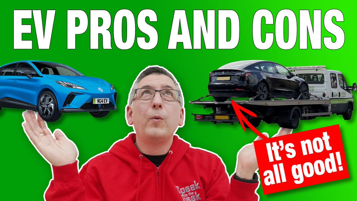 speak2thegeek's tweet image. Do I Regret My EV After 5 Years? The Truth.
The Real Pros &amp;amp; Cons of EV Ownership
youtu.be/YdzIPcq1zZI 
(click the link above to view on YouTube)

#ev #electriccar #electricvehicle #tesla #evproblems #electriccars #vauxhall #corsa #mg4