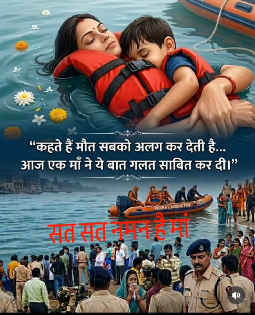Chhonker01's tweet photo. दुखद

माँ की ममता और क्षमता का कोई मोल नहीं होता… 
बरगी डेम में क्रूज हादसे के लगभग 15 घंटे बाद सामने आई यह तस्वीर हर किसी को अंदर तक झकझोर देती है।

आज भले ही माँ और बेटा इस दुनिया में नहीं रहे…
लेकिन उस भयावह क्षण में भी माँ ने अपने लाल को अपनी बाहों में थामे रखा, उसे अकेला नहीं छोड़ा।
माँ… सिर्फ एक शब्द नहीं, बल्कि एक एहसास है, एक शक्ति है, जो हर परिस्थिति में अपने बच्चे की ढाल बन जाती है।
ऐसी माँ को हम   @NIAirport से प्रभावित #विस्थापन_में_समतुल्य_भूमि मांगने वाले #रन्हेरा गांव के #किसान
 मेरा शत-शत नमन करते हैं… 🙏
@highlight  @followers