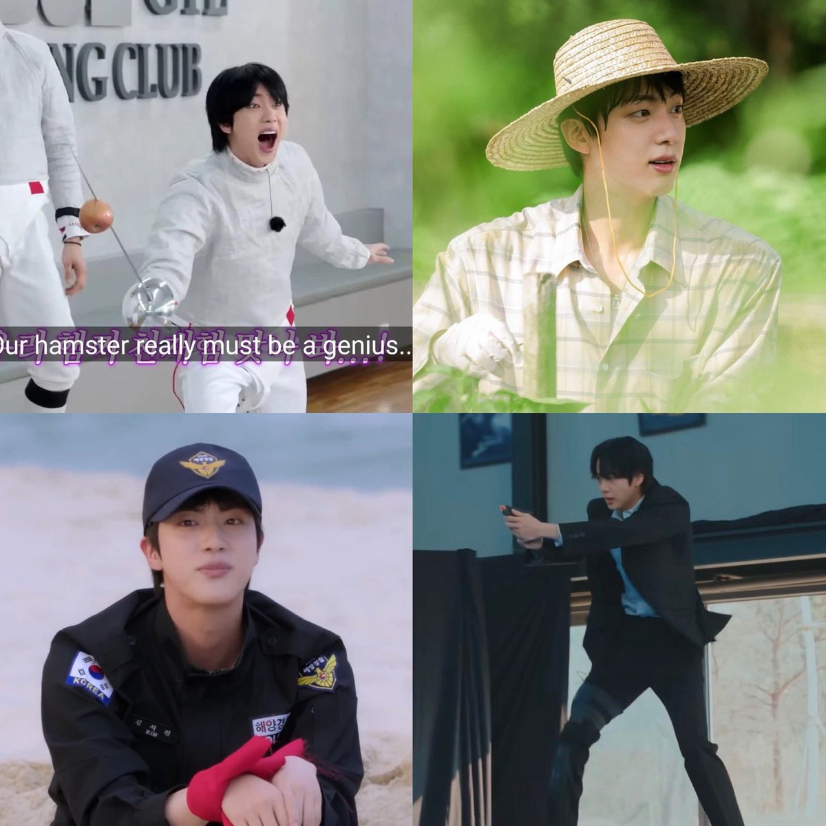 seokjinnie's cheeks 👨🏻‍🚀💙 tweet media