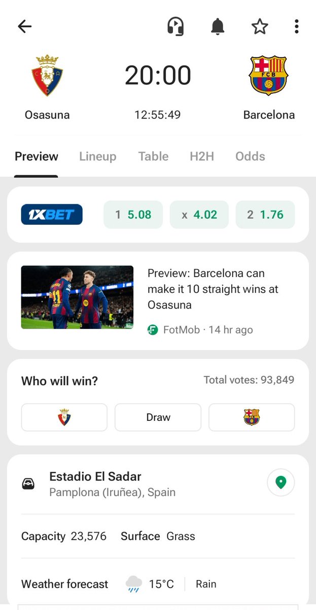 Barça Arena tweet media